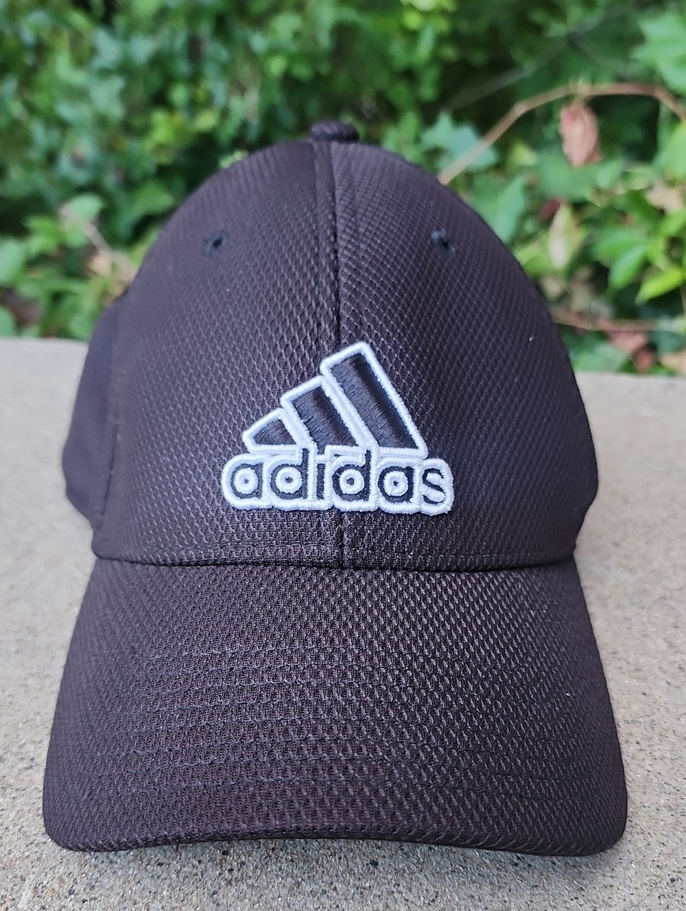 Adidas Dark Brown Structured Logo Baseball Cap